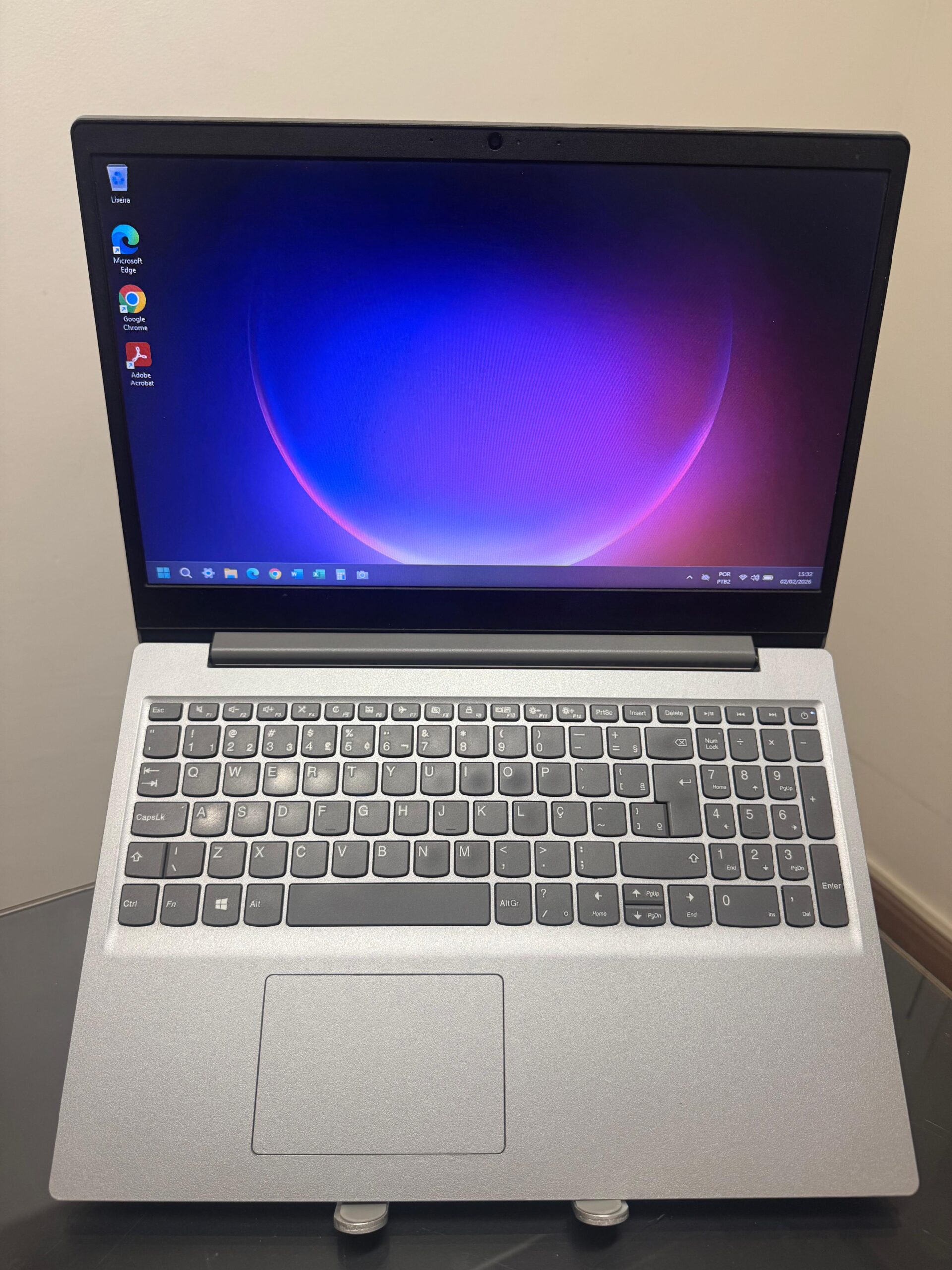 Lenovo - i5-8°Gen - 8GB Ram - SSD 256GB Nvme - Rede 5G - Tela 15.6 - Nvidia MX110-2GB