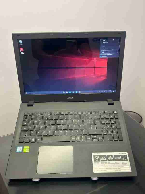 ACER - i7-6°Geração - 16GB Ram - SSD 256GB - Rede 5G - Nvidia 940MX-2GB