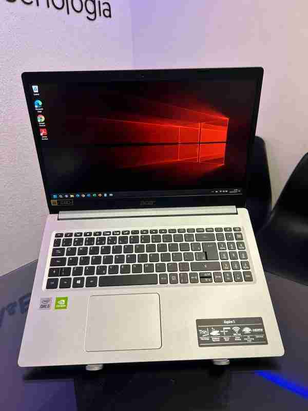 ACER - i5-10°Geração - 8GB Ram - SSD 256GB - Rede 5G - Nvidia MX250-2GB