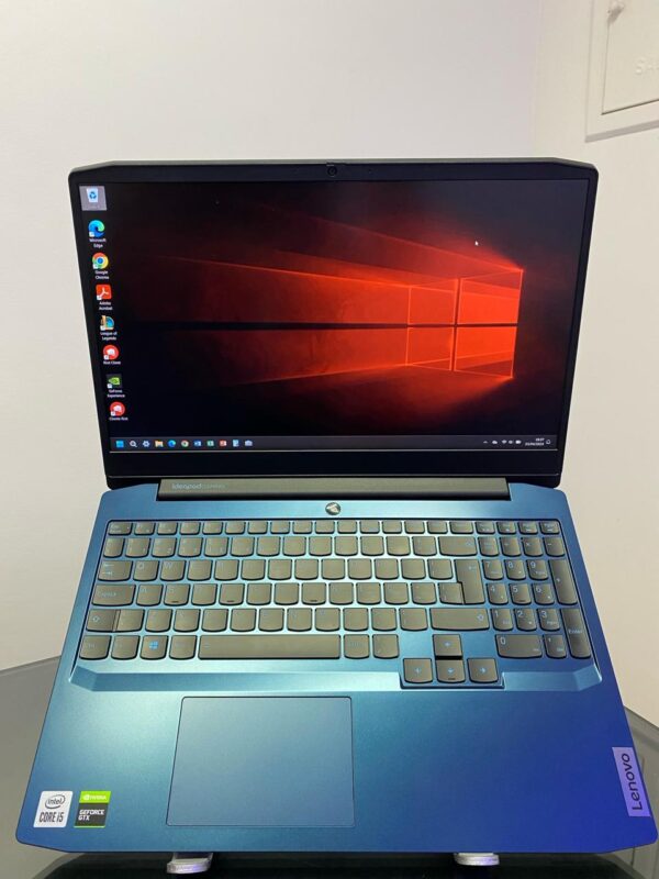 Lenovo Gaming - i5-10°Gen - 16GB Ram - SSD 512GB Nvme - Rede 5G - Nvidia GTX 1650-4GB