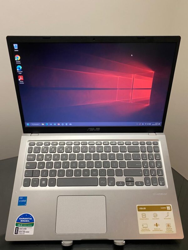 Asus Vivobook - i3-12°Gen - 4GB Ram - SSD 256GB Nvme - Rede 5G - Tela 15.6 - Completo