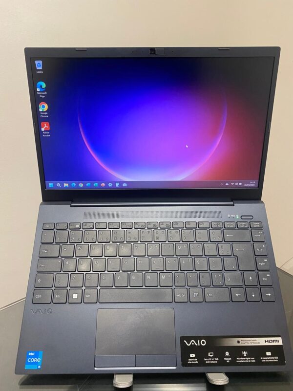 Vaio - i5-12°Gen - 8GB Ram - SSD 256GB Nvme - Rede 5G - Bluetooth - Completo - Image 2