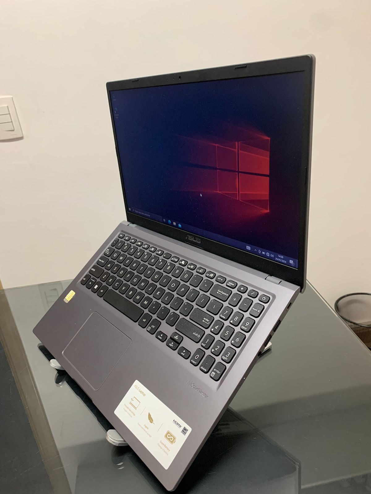 ASUS - Intel Celeron - 4GB Ram - SSD 256GB Nvme - Rede 5G - Completo - Imagem 3