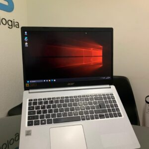 Acer Aspire 5 - i3-10°Gen - 8GB Ram - SSD 256GB Nvme - Rede 5G - Completo