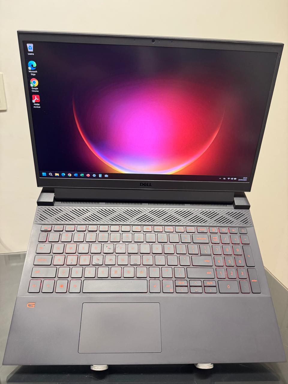 Notebook Dell Gamer G15 - 16GB Ram - SSD 512GB Nvme - Rede 5G - RTX 3050-6GB