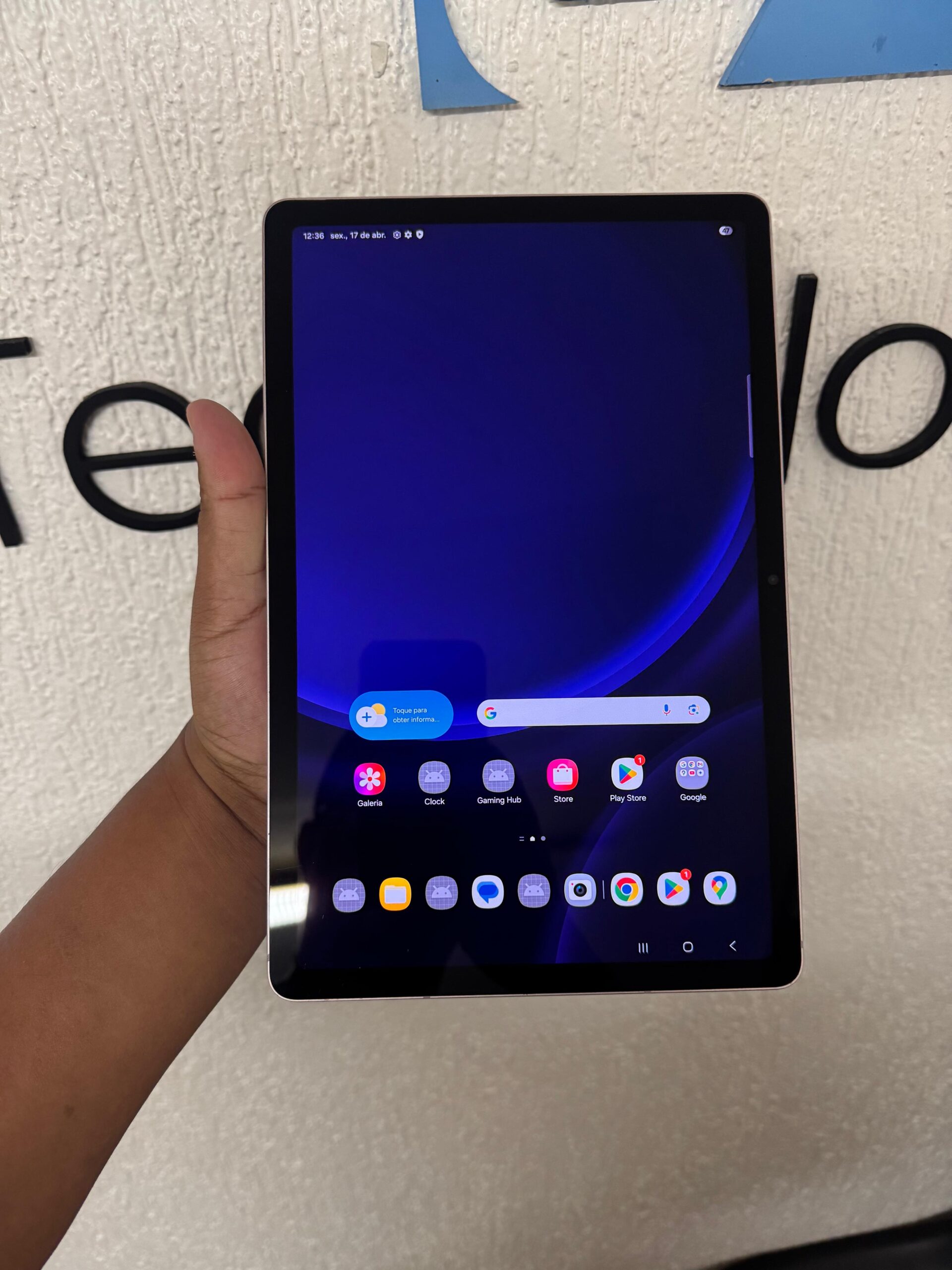 Tablet Samsung - GalaxyTab S9 FE - RAM 6 GB - Armazenamento 128 GB - 10P