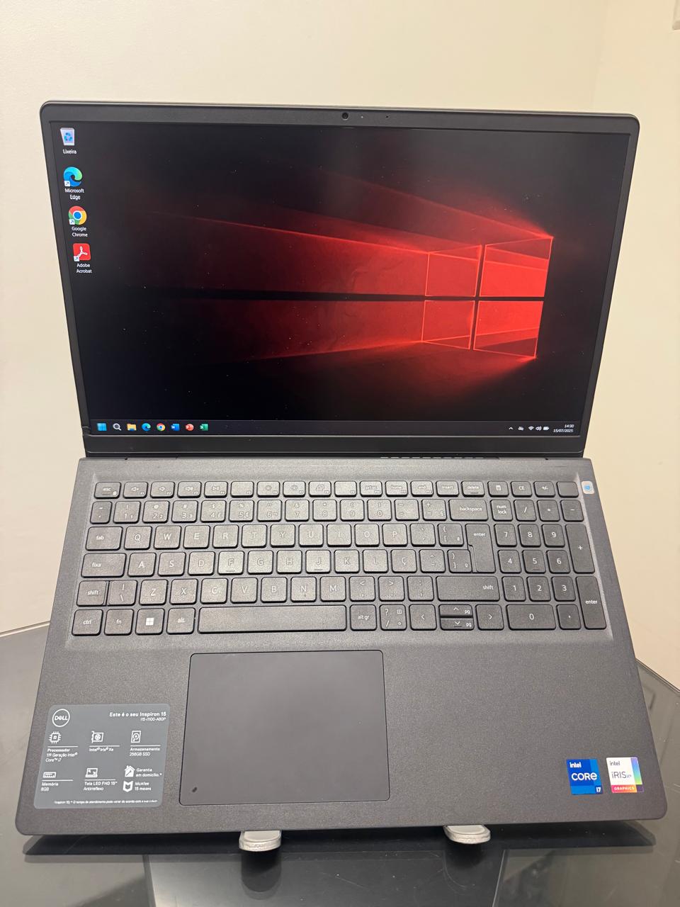 Notebook Dell Inspiron 15 - I7 - 11º Geração - 16 RAM - SSD 256 GB - Intel Iris XE - 15 P