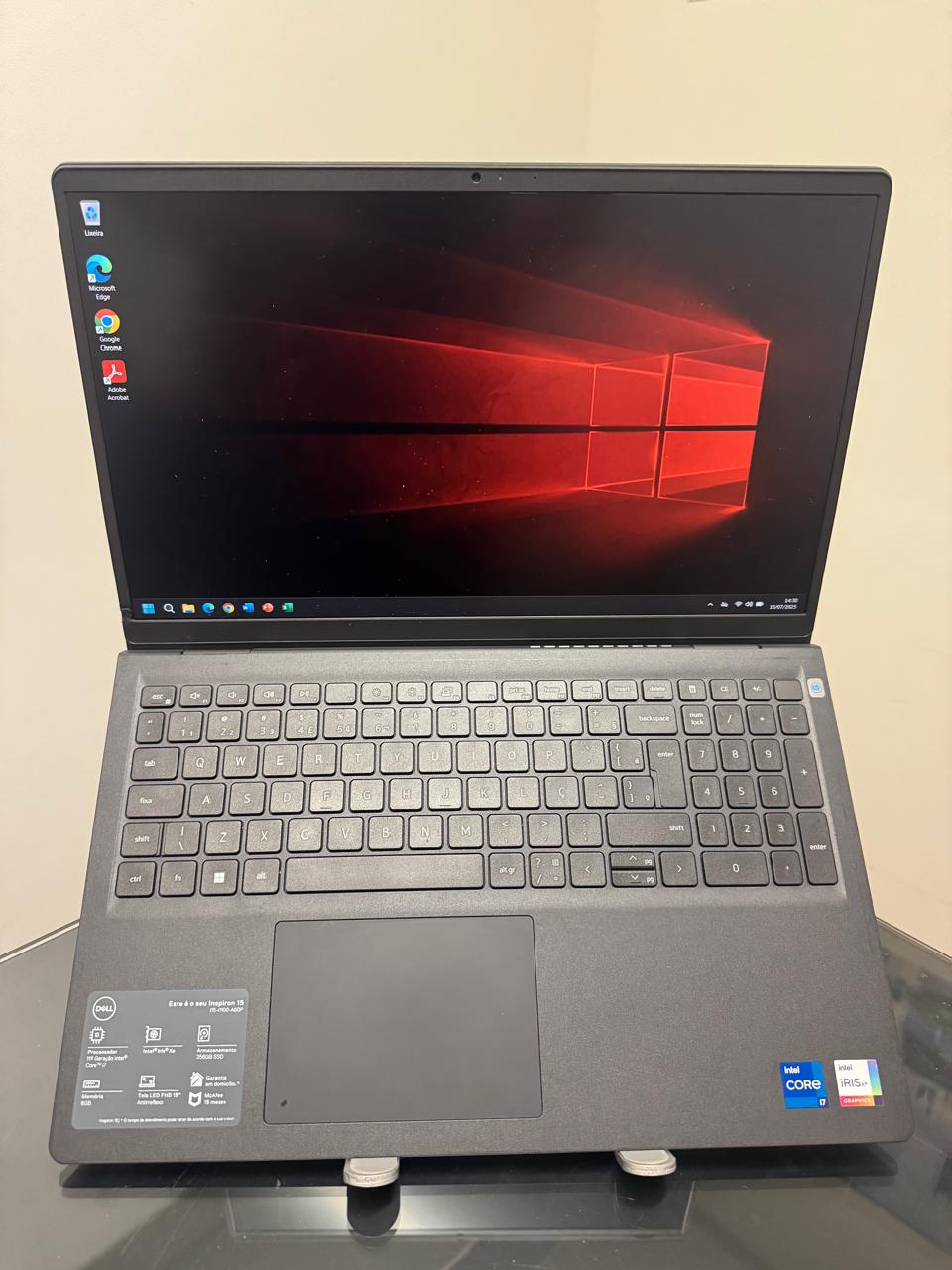 Notebook Dell Inspiron 15 - I7 - 11º Geração - 16 RAM - SSD 256 GB - Intel Iris XE - 15 P - Imagem 6