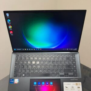 Notebook ASUS Zenbook - i7-11°Geração - 8GB Ram - SSD 512GB- Intel graphics -Tela Full HD IPS - Leitor Biométrico - Completo