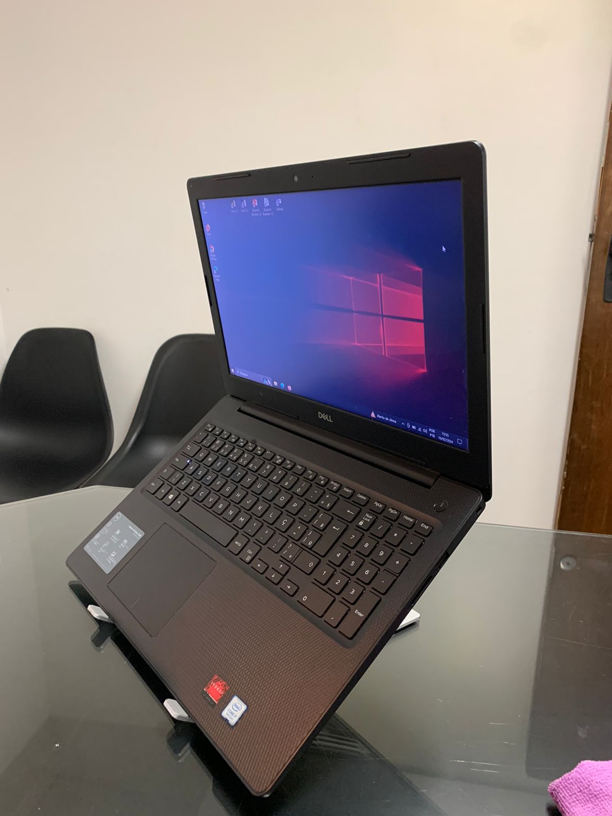 Notebook Dell - i7-8°Geração - RAM 16GB DDR4 - SSD 256GB Nvme- HDD 1 TB SATA - Rede 5G - Radeon 2GB Dedicado - Imagem 2