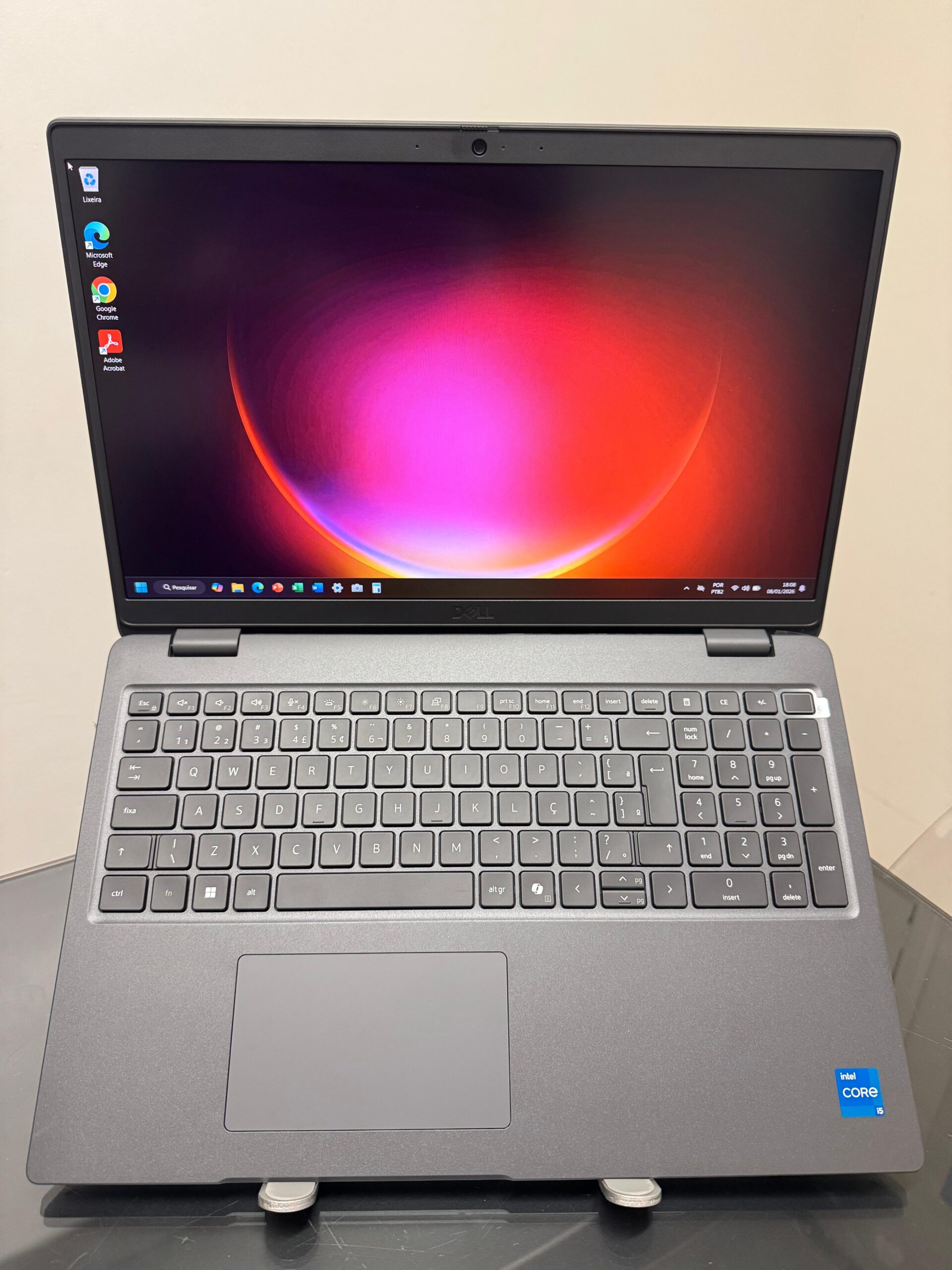 Notebook Dell Latitude i5 - 12º - RAM 16 - SSD 256GB NVme -Intel Graphics XE - 15p- Tela Full HD IPS