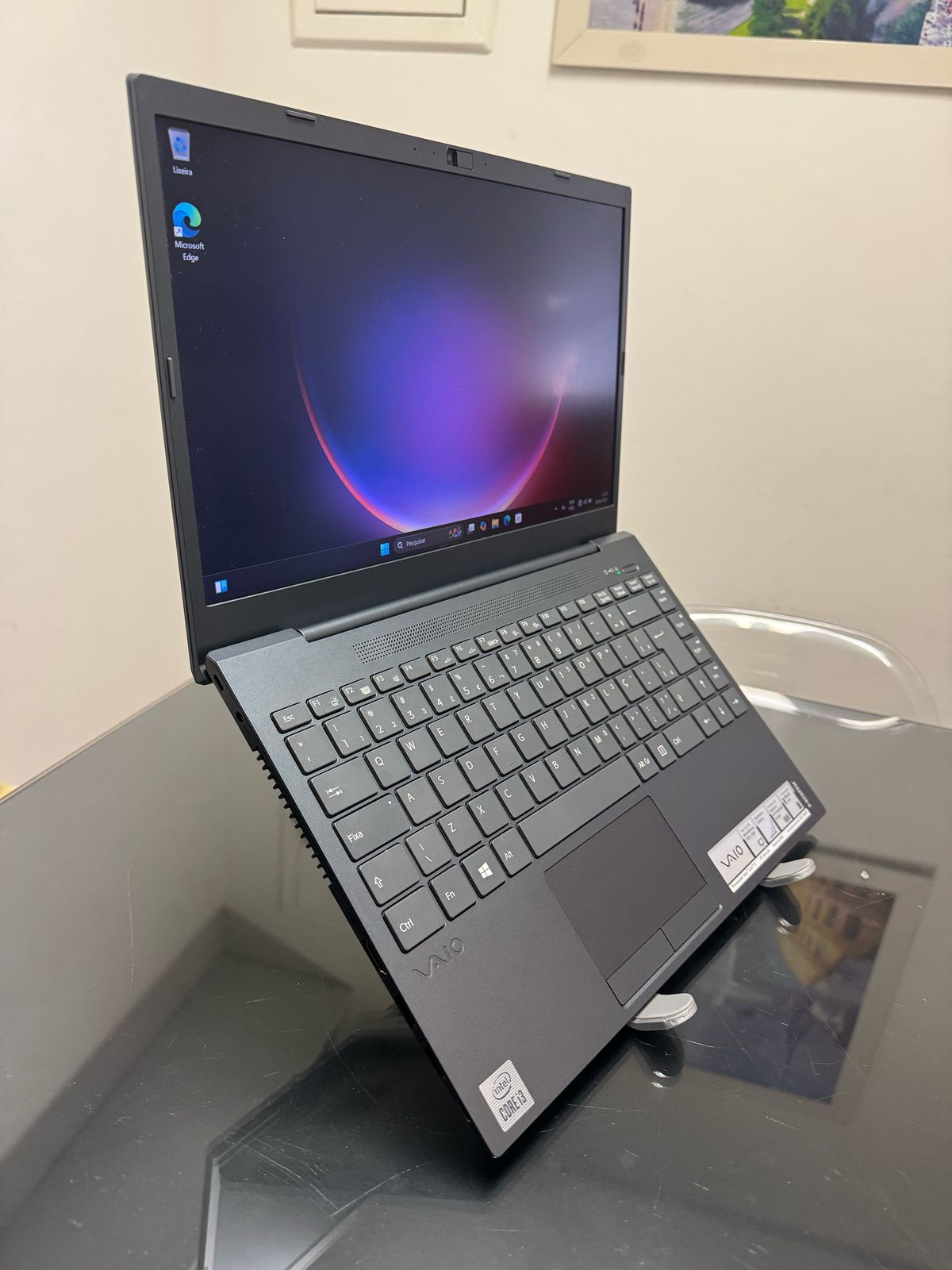 Notebook vaio - intel Core i3 10° - RAM 8GB DDR4 - SSD 256GB NVme-15P Completo - Imagem 2