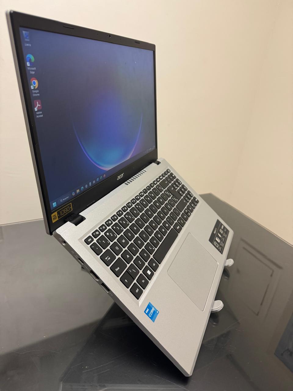 Notebook Acer Aspire 5 - i3-11°Gen - 8GB Ram - SSD 256GB Nvme - Rede 5G - 15polegadas -Completo - Imagem 2