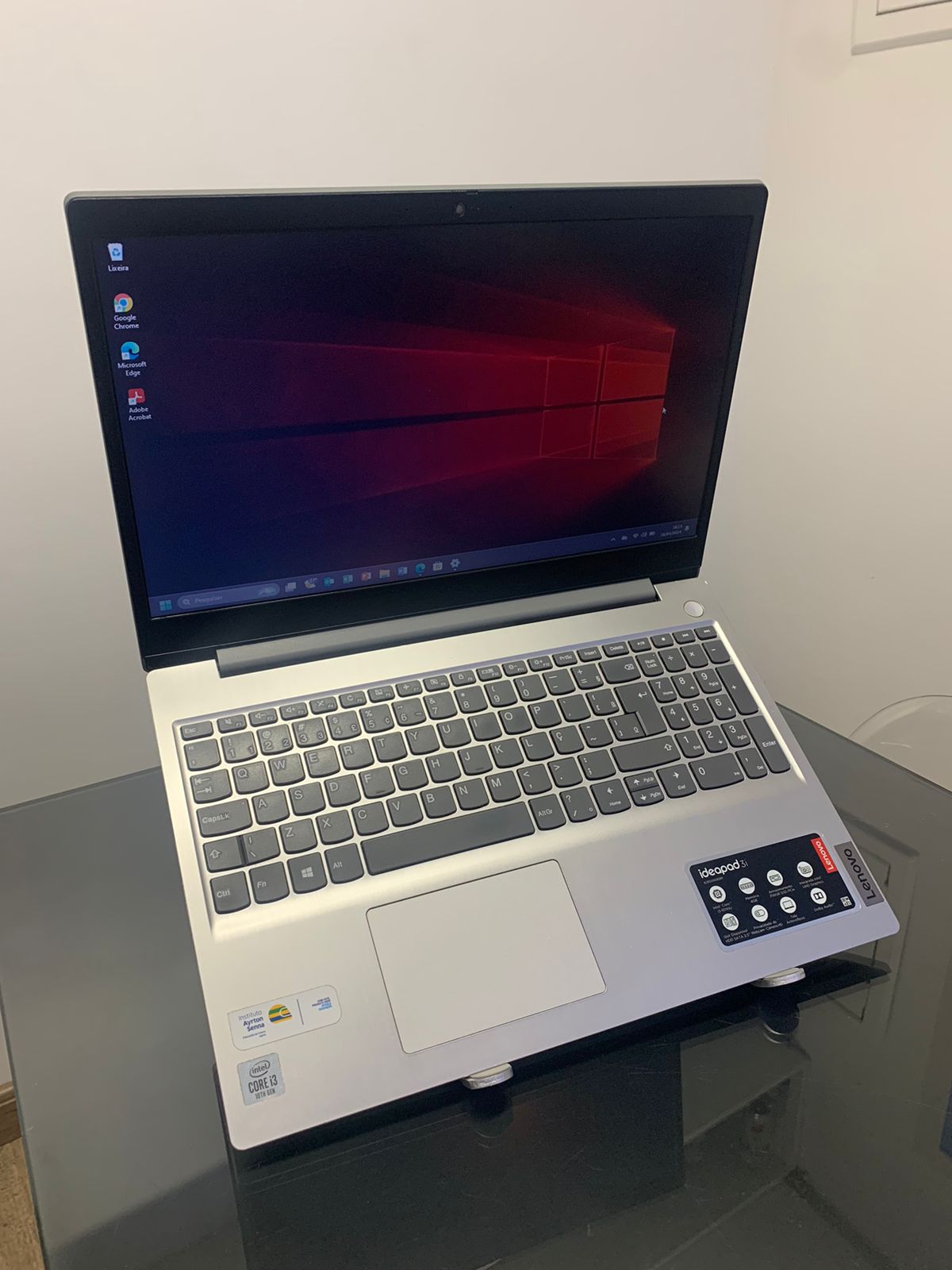 Notebook Lenovo Ideapad 3 - i3-10°Geração - 8GB Ram DDR4- SSD 256GB Nvme - Rede 5G - 15 Polegadas -Completo - Imagem 2