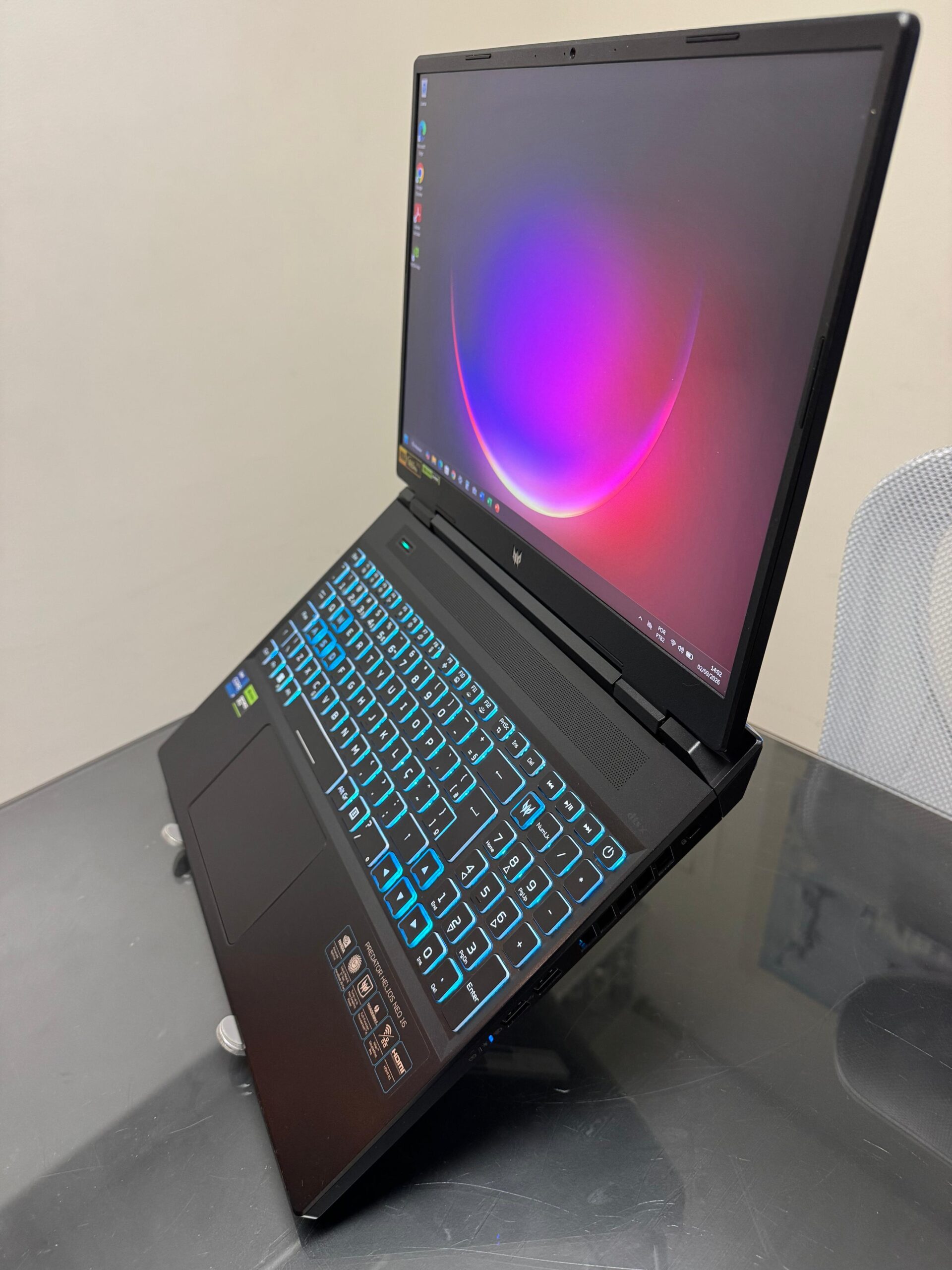 Notebook Gamer Predator Helios Neo - i9-14°Gen - 32GB Ram - SSD 1TB Nvme - RTX 4070-8GB- 16 Polegadas - Imagem 3